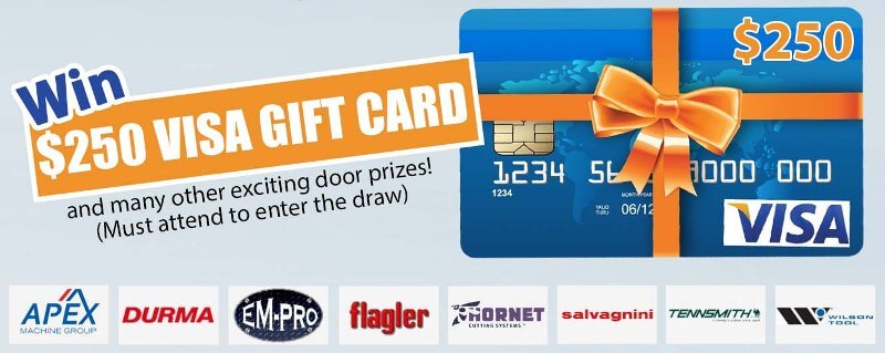 Win $250 Visa Gift Card