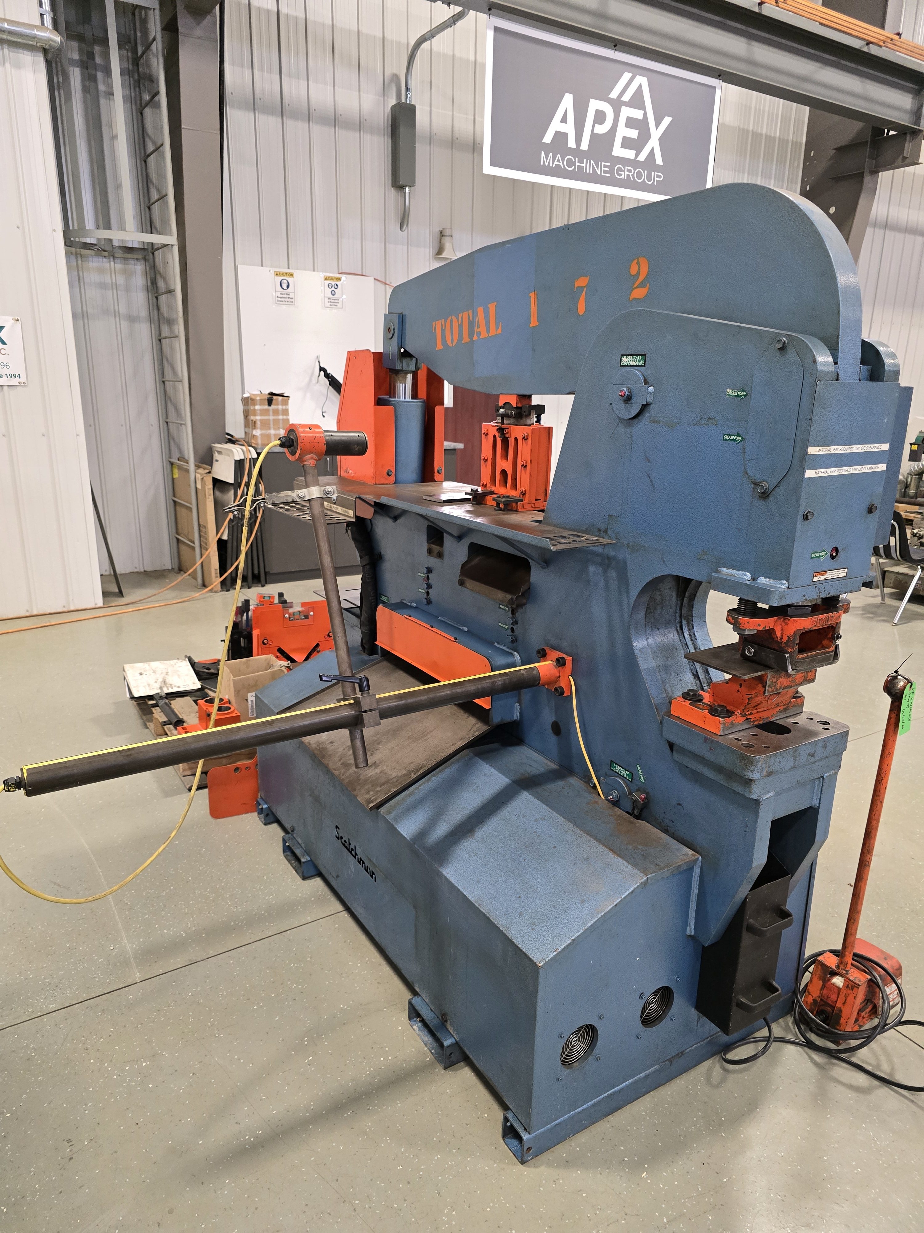 Pre-Owned Scotchman 150 ton Ironworker - Image 8