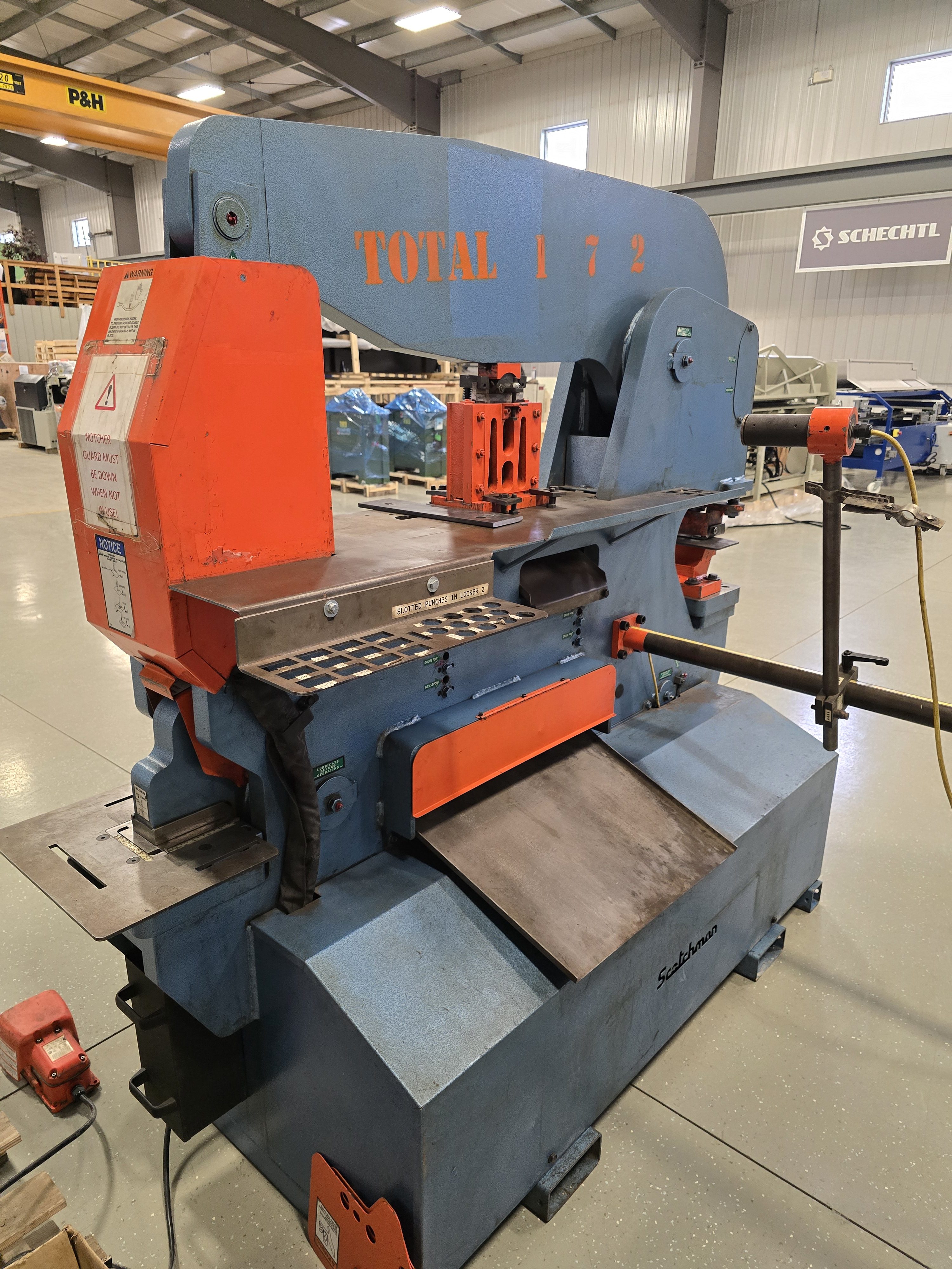 Pre-Owned Scotchman 150 ton Ironworker - Image 2
