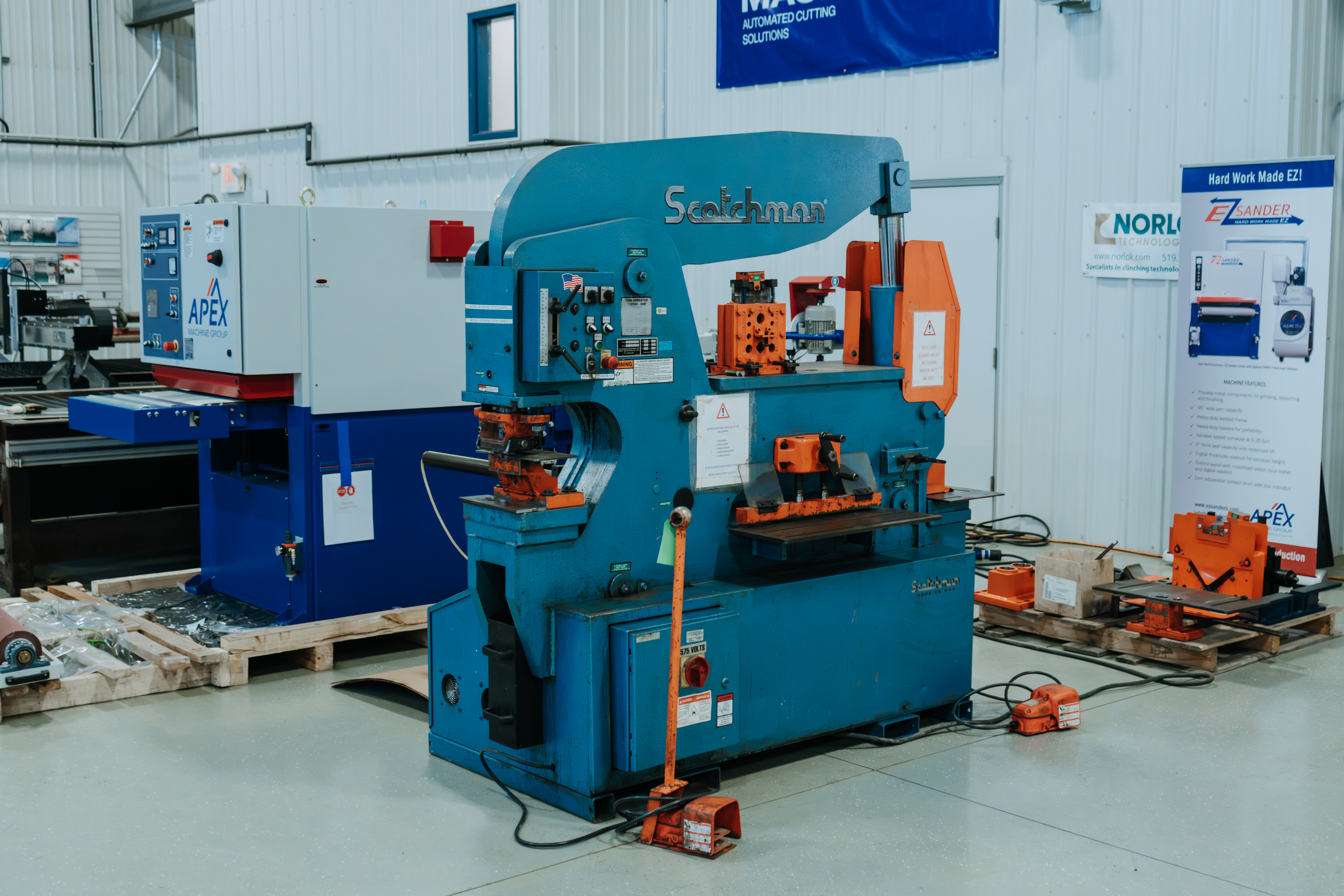 Pre-Owned Scotchman 150 ton Ironworker
