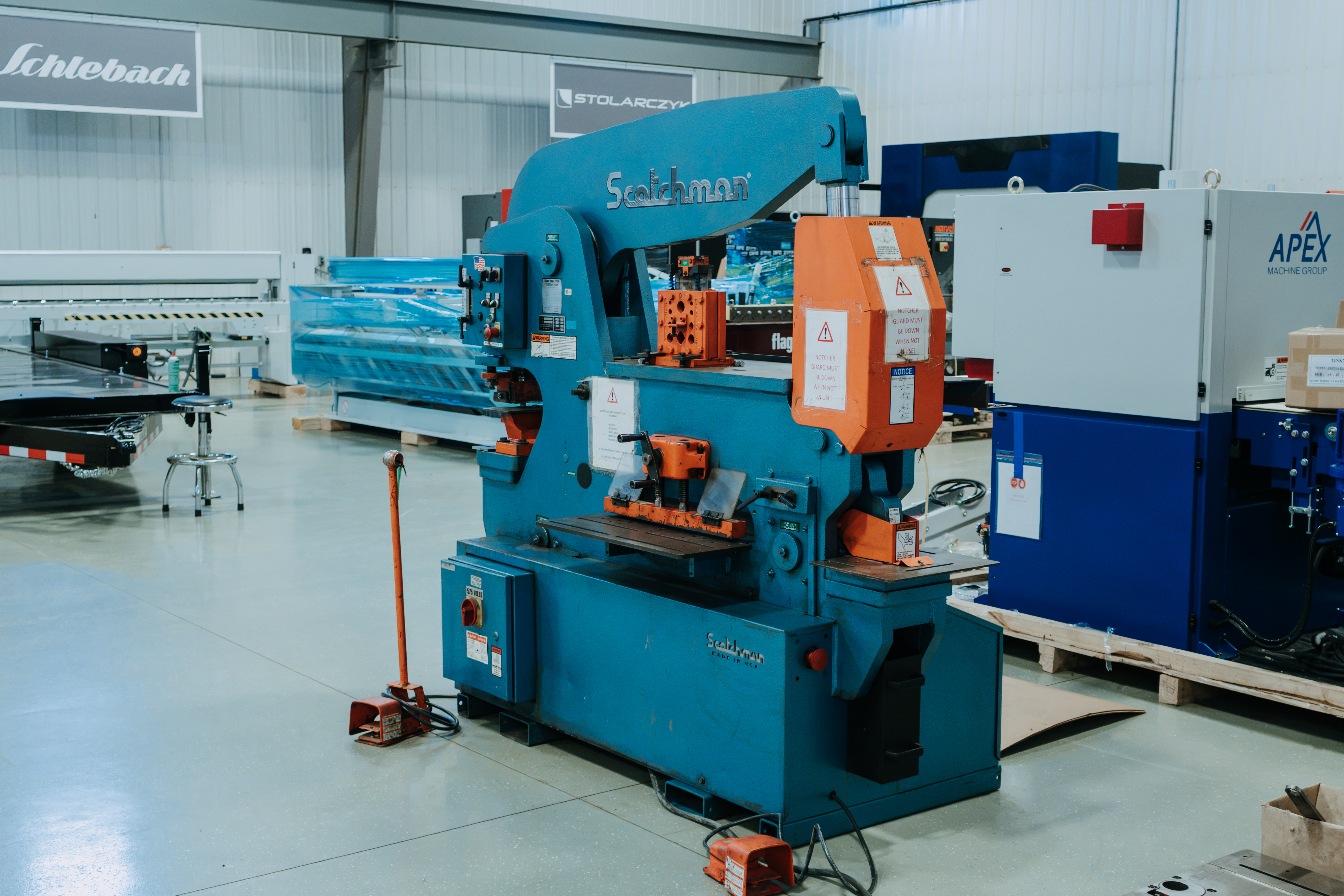 Pre-Owned Scotchman 150 ton Ironworker - Image 2